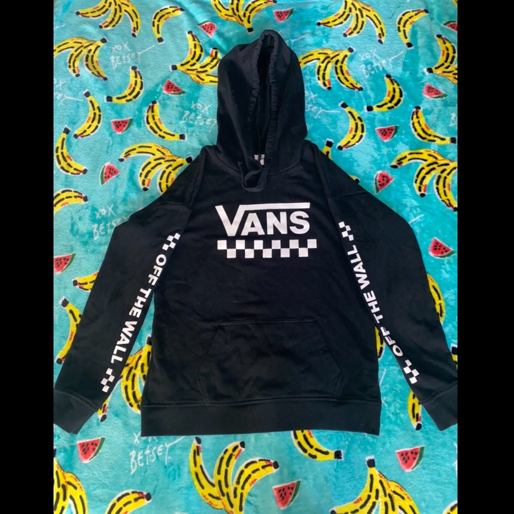 ✨Vans✨ black pullover hoodie